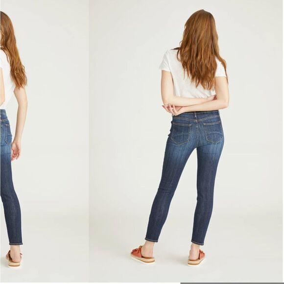 DRIFTWOOD Jackie High Rise Skinny Raw Hem Denim Jeans 25 - Picture 2 of 13